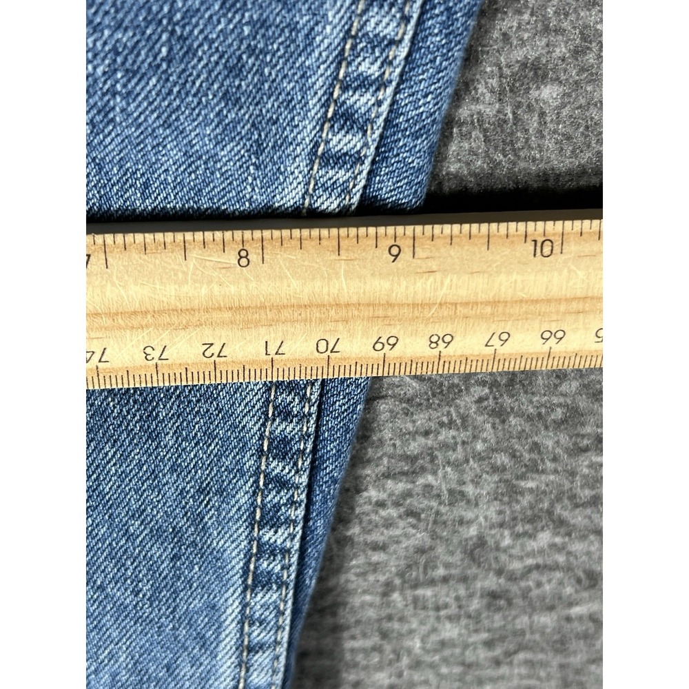Vintage Polo Jeans Co. Ralph Lauren Relaxed Fit Wide Leg Jeans Womens Size 13x30 - Picture 7 of 12
